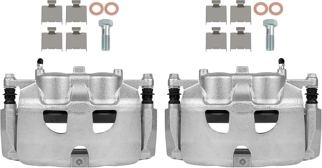 SCITOO 18B5237 18B5236 Front Left & Right Disc Brake Calipers Assembly w/Bracket For Ford For Expedition/For F-150,For Lincoln For Mark LT/For Navigator