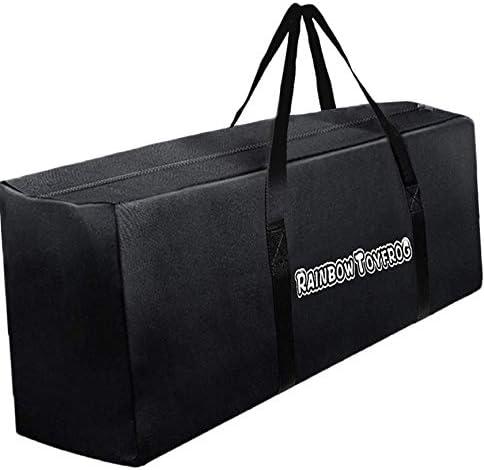 Giant 4 in a Row Connect Game Carrying Duffle Bag - Easy Storage & Transportation for Life Size Jumbo 4 to Score Connect Four Outdoor Board Game (Game Not Included)47"Convas Sport Travel Duffle Bag