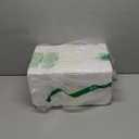 12 oz Ribbed Drinking Glasses Set of 6, Clear Vintage Iced Coffee Cups Elegant Glassware, Highball Glass Cups Ridged Glass Tumbler for Cocktail, Whiskey, Beer, Water, Juice, Origami Style Amber