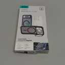 ESR for iPhone 17 Pro Case with Stash Stand, Camera Control Cover Compatible with MagSafe, Military-Grade Drop Protection Magnetic Phone Case, Scratch-Resistant Back Cover, Frosted Orange