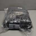 Soft Plush Faux Fur Couch Cover, Fluffy Non Slip Sectional Sofa Covers for 3 Cushion Couch, Furniture Protector Sofa Slipcover(1 PCS 36"x82" Black)