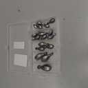 Croch 30pcs Fishing sinkers Kits Bank Sinker Weights for Saltwater Freshwater Fishing Gear Tackle 3oz 2oz 1oz 3/4oz 1/2oz