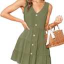 Unbranded Women Sleeveless Casual Dress S