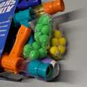Simzone Shooting Game Toy for Kids, 4pk Foam Ball Popper Air Guns, Standing Shooting Target and 52 Foam Balls for Boys Girls Indoor Outdoor Play Toys Party Games - Compatible with Nerf Toy