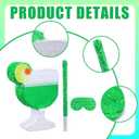 JellyArch Margarita Piata with Stick and Blindfold Tequila Wine Glass Piata for Margs Matrimony Cheers Engagement Princess Adult Birthday Bachelor party Supplies, 16.93"L x 12.99"W x 3.94"H