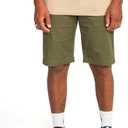 Volcom Men's Vmonty Stretch 22 Chino Shorts – Casual Everyday Wear, Relaxed Fit