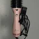 Hair Dryer Brush, Aima Beauty One Step Hair Dryer and Styler Volumizer with Negative Ion for Reducing Frizz and Static, Hair Styling Tools, Pink (Oval Brush - 2.3inch/58mm - Pink)