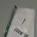 OWENIE Sheer White Curtains Living Room 54 inches Long, Rod Pocket Curtain Sheers Bedroom, Light Filtering Voile Panels Drapes Small Window Treatments 2 Panels, 42" W x 54" L, White