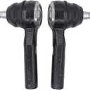 MOTOKU Front Driver and Passenger Side Outer Tie Rod Ends for Chrysler 200 Town & Country Dodge Journey Avenger Caliber Jeep Compass Patriot