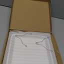 S97006651 Bathroom Fan Cover Grille Fits for Broan NuTone 663, 670A, 670B, 670C, 670D, 670E, 670F, 670G, 670H, 670I, 670J, 670K, 671, 688, 689