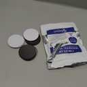 Round Magnet Dots with Adhesive Backing - Flexible Circle Magnetic Dot with Self Adhesive for Crafts DIY School Office Home, 15 Pcs, 55mm Dia (2.2") x 0.08" Thick