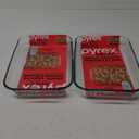Pyrex Basics 3 Quart Oblong Glass Baking Dish, Clear 9 x 13 inch - Set of 2 - Original Genuine Pyrex - Made in the USA