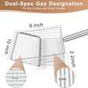 Chicken Poop Scooper,Coop Scoop Shelf, Detachable Tool (36 to 63 inches),Stainless Steel Coop Scoop, Poop Shovel for Chicken Coop Accessories,Chicken Coop Scoop,Chicken Coop Cleaning Tools.