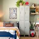 Baseball Life Lessons Sign - 'Never Give Up' Wall Art Decor, 8x12 Inch Metal Tin Sign for Boys Room, Senior Night Gifts (08)