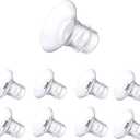 Flange Inserts for Medela,Spectra 24mm Shields/Flanges,Willow Wearable Cups Compatible with TSRETE,CPPSLEE,Momcozy S9/S12 Wearable Breast Pump (8pcs-12mm Flange Insert)
