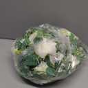 Artificial Rose Vine Silk Flower Garland Hanging Baskets Plants Home Outdoor Wedding Arch Garden Wall Decor, 2PCS (10 ft, White)