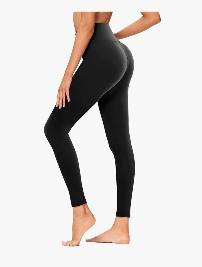 GAYHAY High Waisted Leggings for Women - Soft Opaque Slim Tummy Control Printed Pants for Running Cycling Yoga, XL