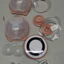 Momcozy Breast Pump V1 Pro Hospital-Grade, Hands-Free & Portable Wearable Pump, Upgraded Electric Pump with 3 Fine-Tuned Rhythms|15 Levels, Come with Leak-Proof DoubleFit Flange, Cozy Red.