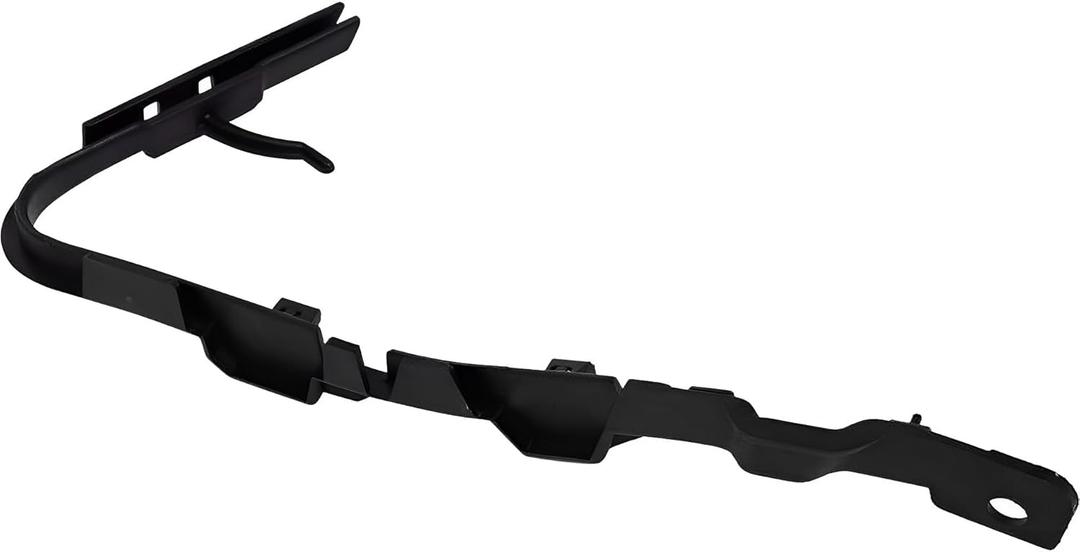 I-Match Auto Parts Front Left Driver Side Bumper Cover Retainer Bracket, Black Textured For 2008-2016 Chrysler Town and Country 2011-2020 Dodge Caravan 5113137AA CH1042120