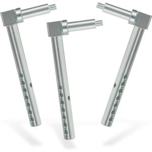 AM136328 AM136327 Mower Deck Gage Wheel Arm Shaft Front Left & Right with 3/4 Diameter for John Deere Tractors X300 X320 X324 X340 X360 X500 X520 X530 X534 X540 with 48 inch and 54 inch Mower Deck