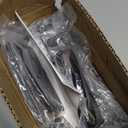 4PCS Adjustable Height Bed Support Legs, 7.3-12 In, Metal Heavy Furniture Legs with Rubber Non-Slip Base for Sofa/Cabinet/Couch/Dresser/Table, Furniture Feet Replacement for King Queen Bed Frame Slat