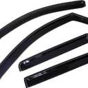 Set of 4 Sun Rain Vent Window VRS Compatible with 2004-2015 Titan Cab