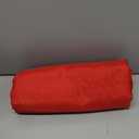 MIULEE 2 Panels Red Solid Color Sheer Christmas Window Curtains Elegant Window Voile Panels/Drapes/Treatment for Bedroom Living Room (54X84 Inches)