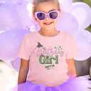 LOTUCY Birthday Girl Outfit for Kids Its Me Hi Im The Birthday Girl Shirt | Birthday Party TopsToddler Kid Girls Tie Dye T-Shirt B-Day Gifts (Pink)