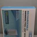 Rechargeable Pool Leaf Vacuum with Telescopic Pole, 83GPM Powerful Suction Cordless Pool Skimmer for Inground & Above Ground Pools with 6.6Gal Leaf Catcher Bag for Heavy Debris Areas