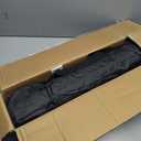 2 Pack Portable Camping Chairs Folding Lawn Chair Outdoor Lightweight Beach Chair with Cup Holder & Carry Bag for Outside Sports, Fishing, Hiking, Travel, Picnic, Backyard (Black-Dark)