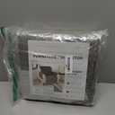 Great Bay Home Reversible Chair Cover - Washable Slipcover Furniture Protector with Elastic Straps - Perfect for Kids & Pets - Quilted & Stitched Detail (Sage Green/Light Gray).