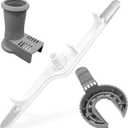 154568001 Dishwasher Lower Spray Arm Kit Includes 5304518968 Support & 5304506518 Filter Replacement for Frigidaire Kenmore Dishwasher Replaces 154414101 154250901 154568002 AP3958746 PS1524955