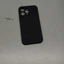 SuydanBox Magnetic for iPhone 15 Pro Max Case, Compatible with MagSafe, [Full Camera Protection][Screen Protector] Silicone Shockproof Protective Phone Case for iPhone 15 Pro Max 6.7", Black