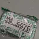 Peakeep Night Light Digital Alarm Clock Battery Operated with Indoor Temperature, Desk Small Clock (White)