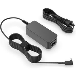 Superer 45W AC Charger Fit for Acer Spin 1 SP111-31 SP111-31N SP111-32N SP111-33 SP113-31 SP111-33-P88 N16W2 N18H1 SP111-32N-P6CV SP111-33-P4VC Laptop Adapter Power Supply Cord UL Listed