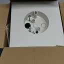 Fan Mounting Box, Ceiling Fan Mounting Bracket, Ceiling Fan Mounting Box, Ceiling Fan Mounting Kit, Fan Mounting Bracket, Fits Cathedral Ceiling Angles of 80° or Up, White, 2-Pack