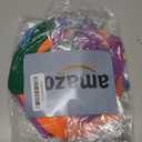 Tegeme 40 Pcs Felt Dinosaur Footprints Floor Decals Colorful Dinosaur Cutouts Removable Tracks Decal Stickers Dino Footprints for Kids Party School Playroom Nursery Classroom Decoration