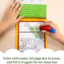 Melissa & Doug Water Wow! Mess Free Coloring Book, Reusable Water-Reveal Activity Pad, On The Farm, Travel Toys, Party Favors, for Toddlers & Kids Ages 3+