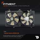 Dorman 620-531 Engine Cooling Fan Assembly Compatible with Select Toyota Models