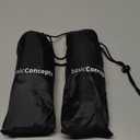 BASIC CONCEPTS Airplane Adjustable Foot Hammock (2 Pack), Perfect or Office Footrest to Relax Your Feet (Memory Foam) - for Travel Accessories, Desk Hammock, Comfy Hanger