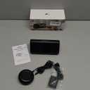 Netzu Loud Alarm Clock for Heavy Sleepers, Plug-in Alarm Clocks with Bed Shaker, 5 Dimmers, 2 Alarms, 4 Volumes and Snooze for Bedrooms Hearing Impaired Deaf Adult (Black and White)