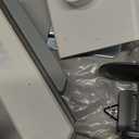 AOC Monitor Mount, Adjustable Single Monitor Arm for 1732 Inch Screens, Fits 4.419.8lbs, Cable Management, VESA 75x75/100x100, C-Clamp & Grommet Base (Grayish white)