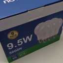 LED Light Bulb, Dimmable A19 9.5W 60 Watt Equivalent LED Bulbs, 800LM Daylight White 5000K lightbulbs, 25,000Hrs Lifespan, E26 Base daylight light bulbs for Home Bedroom Living Room Office, 6 Pack