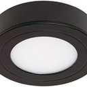 Armacost Lighting PureVue SoftBright-White (3000K) Dimmable LED Puck Light, Matte Black Finish, (233413)