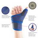 Neo-G Thumb Brace - Thumb Stabilizer Brace for Left or Right Hand - for Thumb Tendonitis, Arthritis, Injuries - Adjustable Compression - Class 1 Medical Device