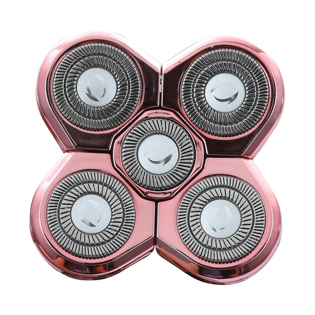 5 Blades Head Shaver Replacement Heads, Shaver Blade Heads Replacement for Electric Razors for Women