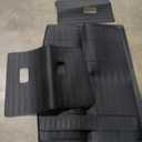 for 2018-2024 2025 Ford Expedition Max/Lincoln Navigator L Trunk Cargo Liners and 3rd Backrest Mat TPE Rubber Protection Mat Accessories (Only Fit MAX Or L)