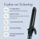 Bio Ionic Long Barrel Curling Iron with Moisture Heat Technology & NanoIonic MX Versatile Curling Wand - Multiple Barrel Sizes for Tight, Classic, Loose & Soft Curls