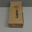 2 Packs Ribbed Glass Tumbler with Lid and Straw 16 oz Cute Ice Coffee Cup Set for Smoothie Juice Matcha Tea Latte Cappuccino Espresso Hot Coffe Water Reusable Clear Travel Mug Aesthetic Drinking Mug (Big striped - 2Pcs)