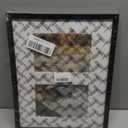 DUENPY 11x14 Picture Frame, 5x7 Collage Picture Frame, Displays Two 5x7 inch Photos, or 11x14 (Without Mat) Available for Wall Mount or Table Top Horizontal and Vertical Display, Black
